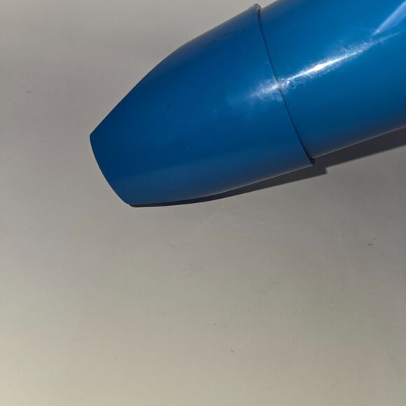 Vintage Sunbeam Pro-Aire 840 Hair Blow Dryer 1980s Blue Attachment 4 Settings - Picture 4 of 15